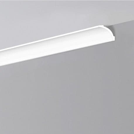 €0,76ml *** STOCK *** Pacco da 144ml di cornice decorativa in polistirene compatto XPS 50X50x2000 A7 Eternal Parquet
