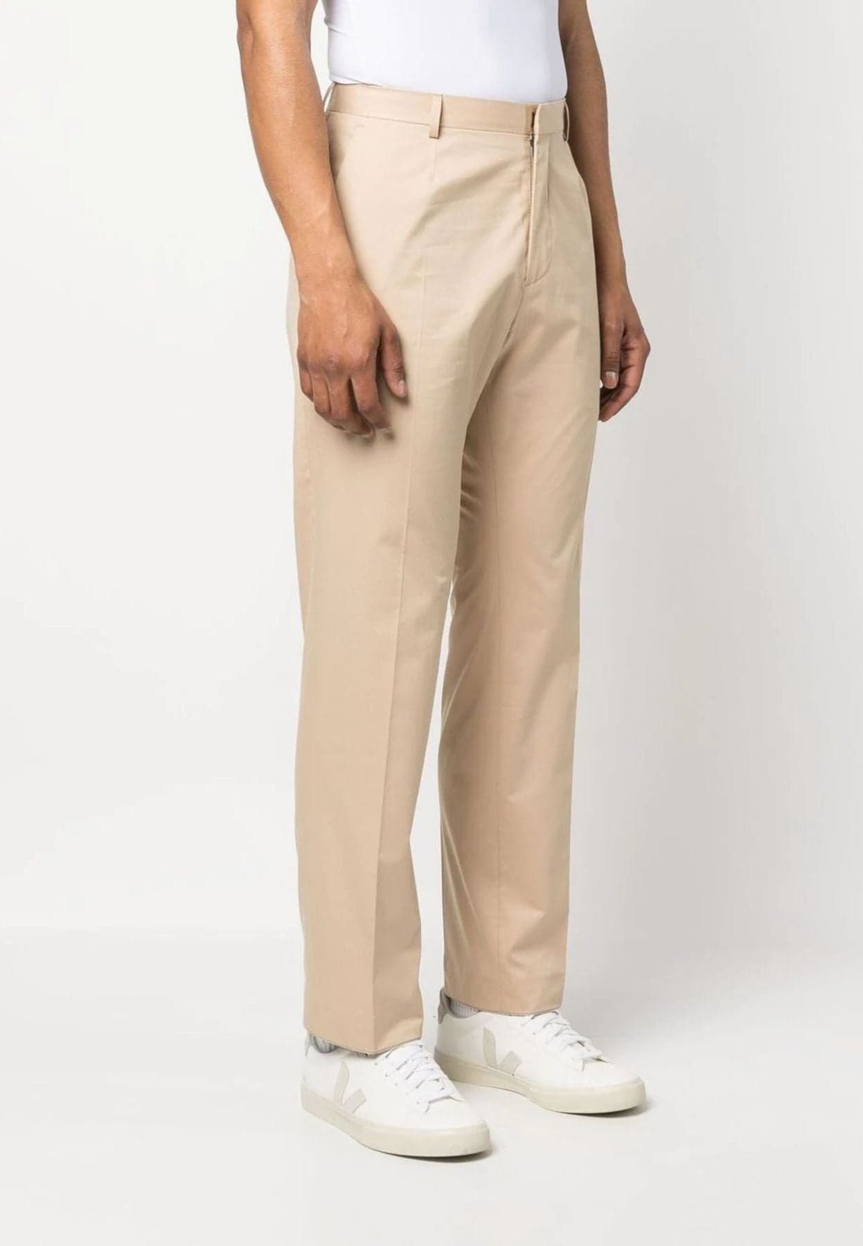 calvin klein PANTALONE cotton seacell straight pants da uomo in Pantaloni Drestige - Casamassima, commercioVirtuoso.it