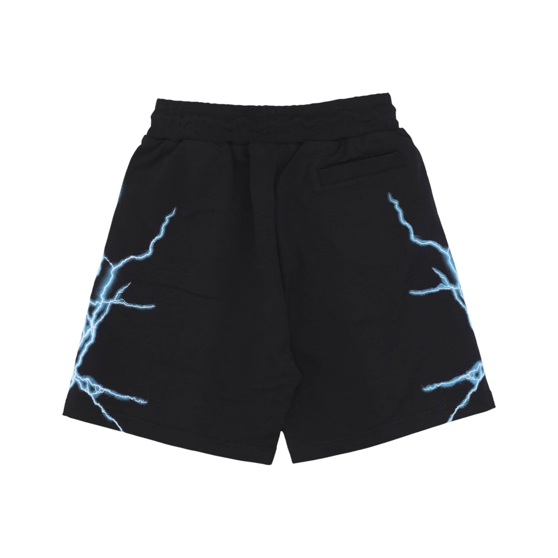 PHOBIA Pantalone Tuta Leggero Uomo Lateral Lightning Print Shorts Black/light Blue da uomo in Pantaloncini sportivi Drestige - Casamassima, commercioVirtuoso.it