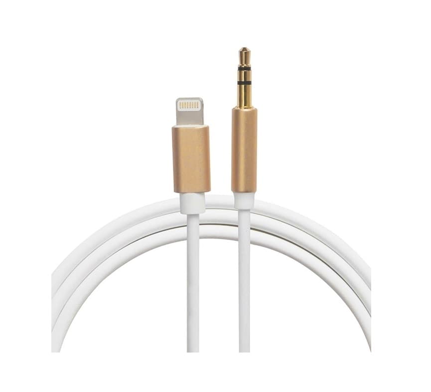 Cavo adattatore LIGHTNING > Jack 3.5mm Maschio per iPhone