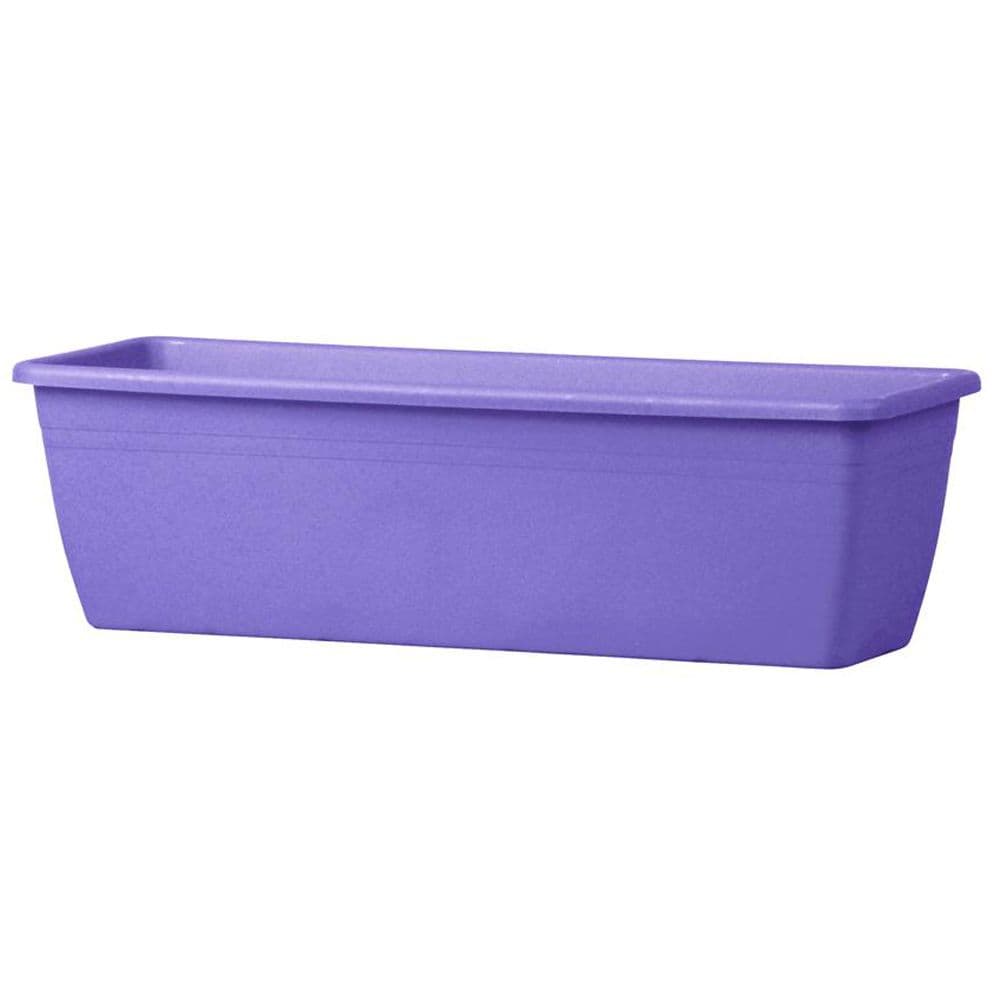 Vaso rettangolare ''Cassetta Mare Basic'' per fiori e piante da giardino - 30