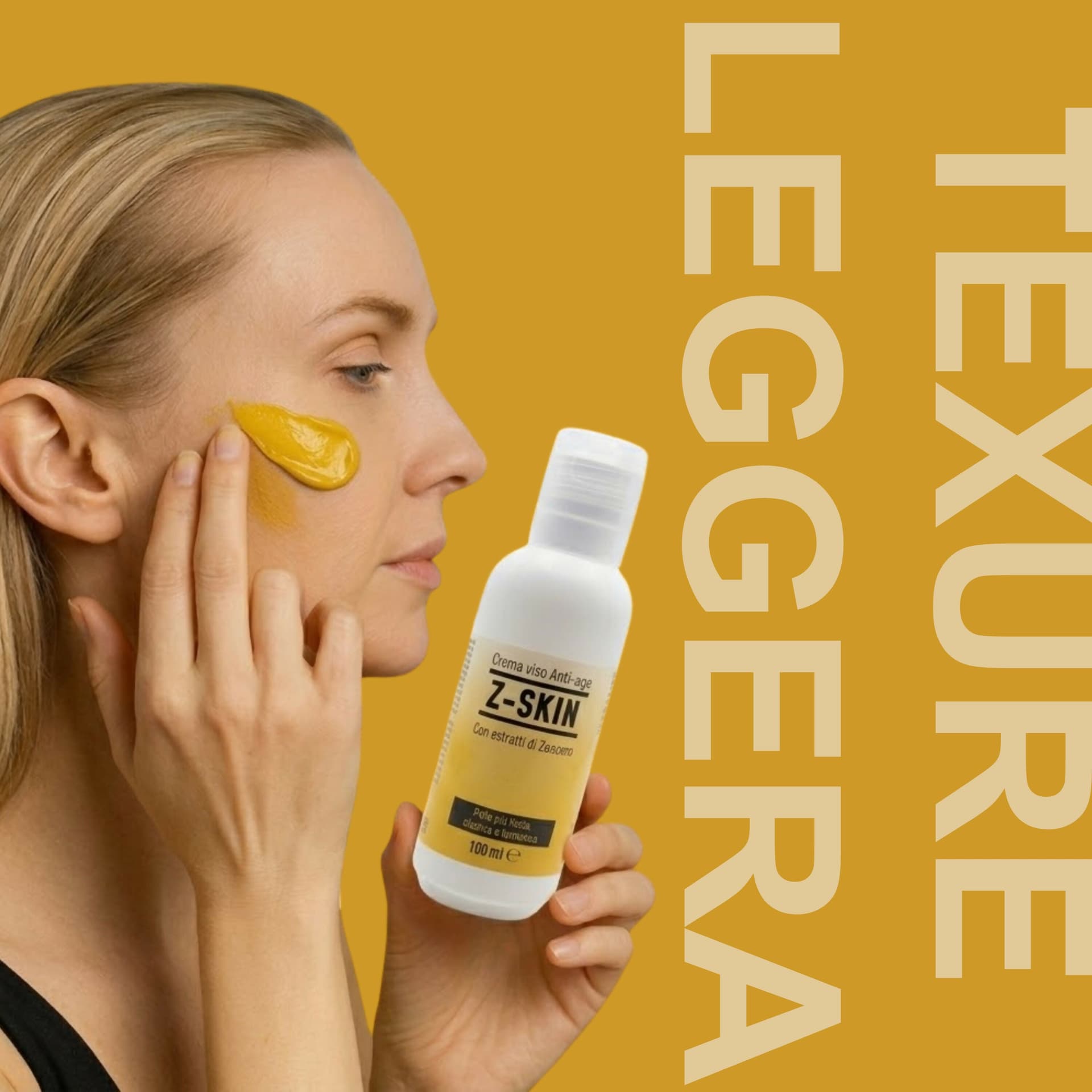 Crema Viso Antirughe con Curcuma e Vitamina E – Idratante e Rigenerante con Burro di Karité – Per Pelle Secca e Grassa – Antiage, Nutriente – 50ml – Antiage Curcuma Z-Skin in Maschere BasketGuru Italia - Palermo, commercioVirtuoso.it