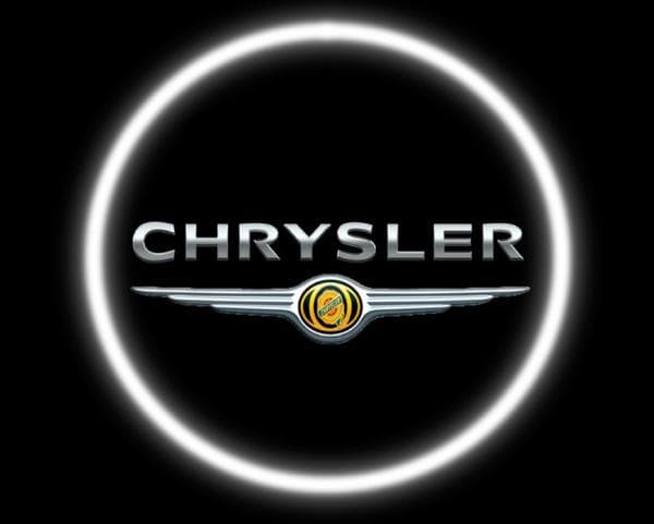 Logo Led Proiettore Sottoporta CHRYSLER 12V 5W Adesivo Cortesia Luci Universale Auto in Luci abitacolo Solgeny - Besate, commercioVirtuoso.it