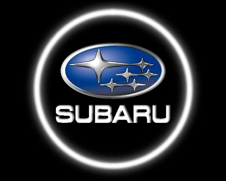Logo Led Proiettore Sottoporta SUBARU 12V 5W Adesivo Cortesia Luci Universale Auto in Luci abitacolo Solgeny - Besate, commercioVirtuoso.it
