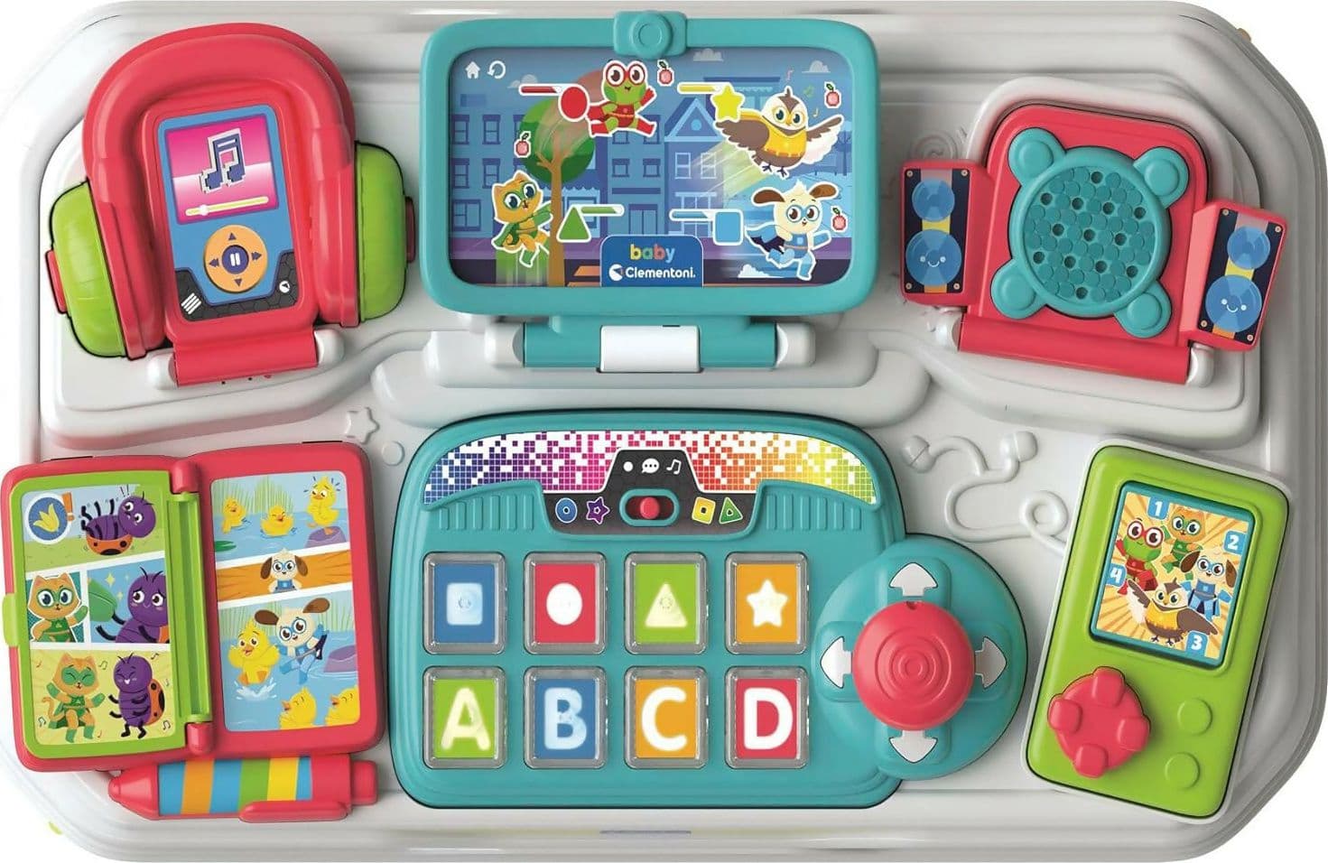 CLEMENTONI Baby - Tavolo attività Baby Gamer, Postazione Gaming per Bambini, con Tastiera e Elementi Interattivi, Bambini di 12-36 Mesi, Stimola Lo Sviluppo Cognitivo, Motorio e Emotivo, 17547 in Camion Sanitaria Gioia del Bimbo - Villa San Giovanni, commercioVirtuoso.it