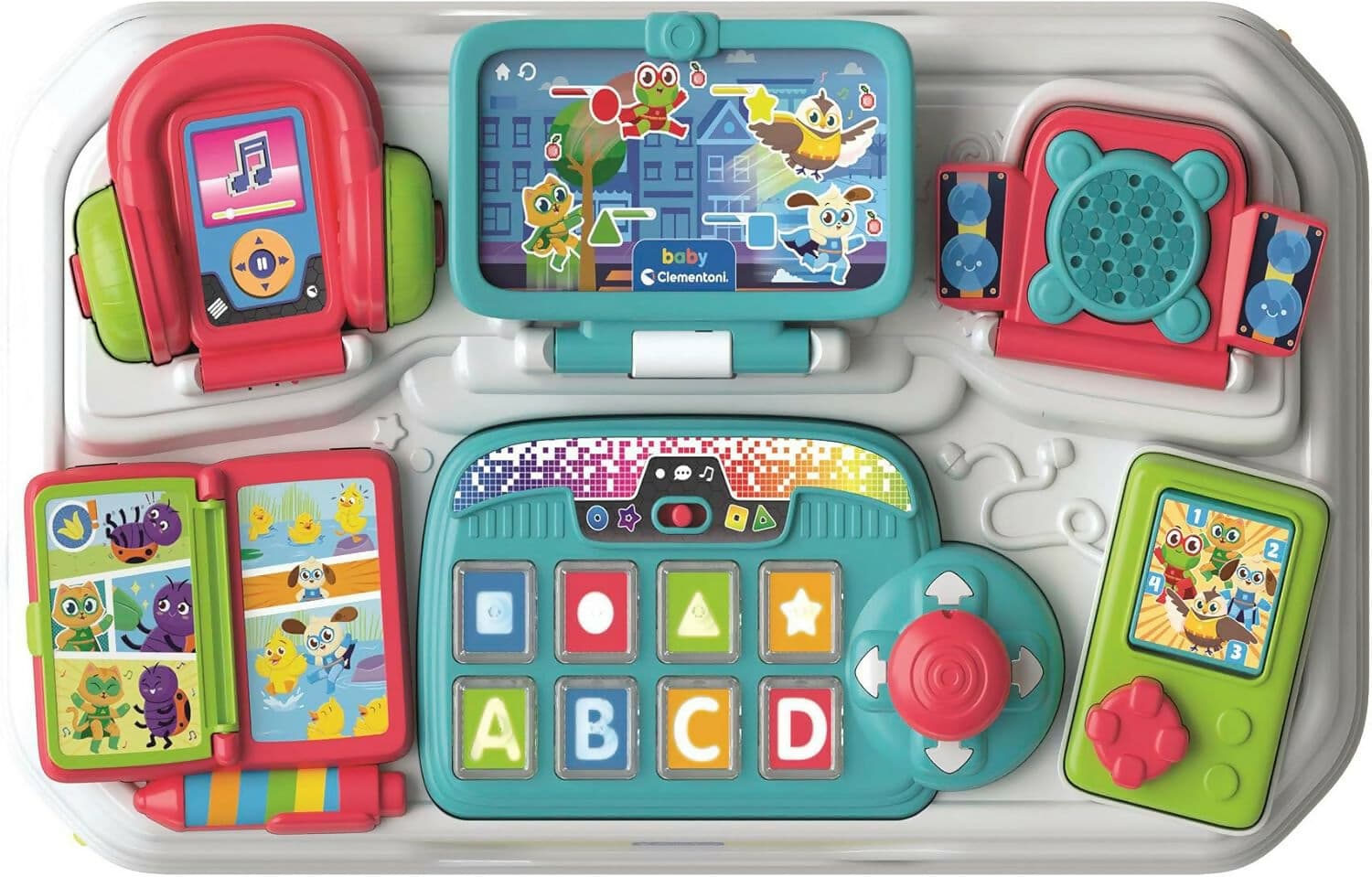 CLEMENTONI Baby - Tavolo attività Baby Gamer, Postazione Gaming per Bambini, con Tastiera e Elementi Interattivi, Bambini di 12-36 Mesi, Stimola Lo Sviluppo Cognitivo, Motorio e Emotivo, 17547 in Camion Sanitaria Gioia del Bimbo - Villa San Giovanni, commercioVirtuoso.it