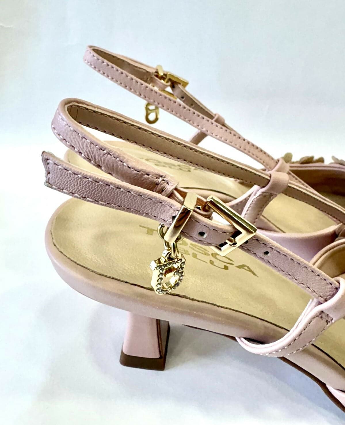 ToscaBlu Donna Slingback Doha in pelle con fiori in Scarpe col tacco Cantali Calzature - Randazzo, commercioVirtuoso.it