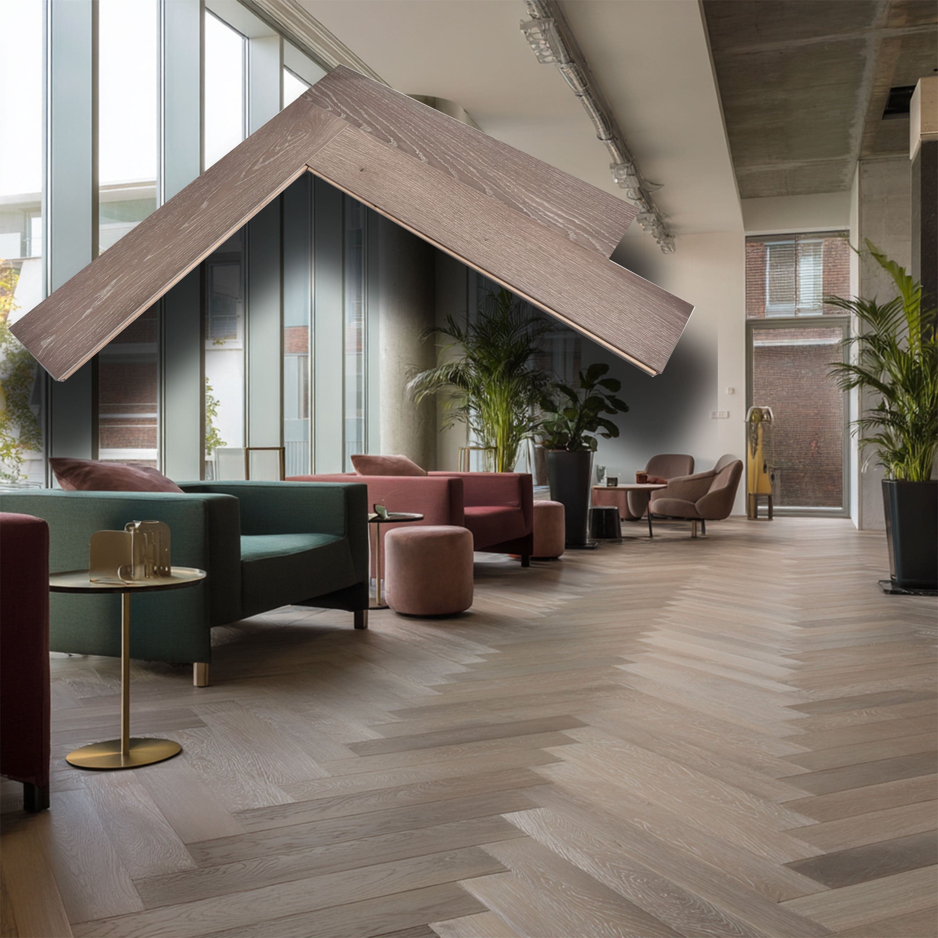 €32,99MQ *MEGA STOCK* Lotto da 42mq di parquet prefinito ROVERE LUNA SPINA ITALIANA 12x120x600mm (3 nobile) decapato, spazz, bisell.