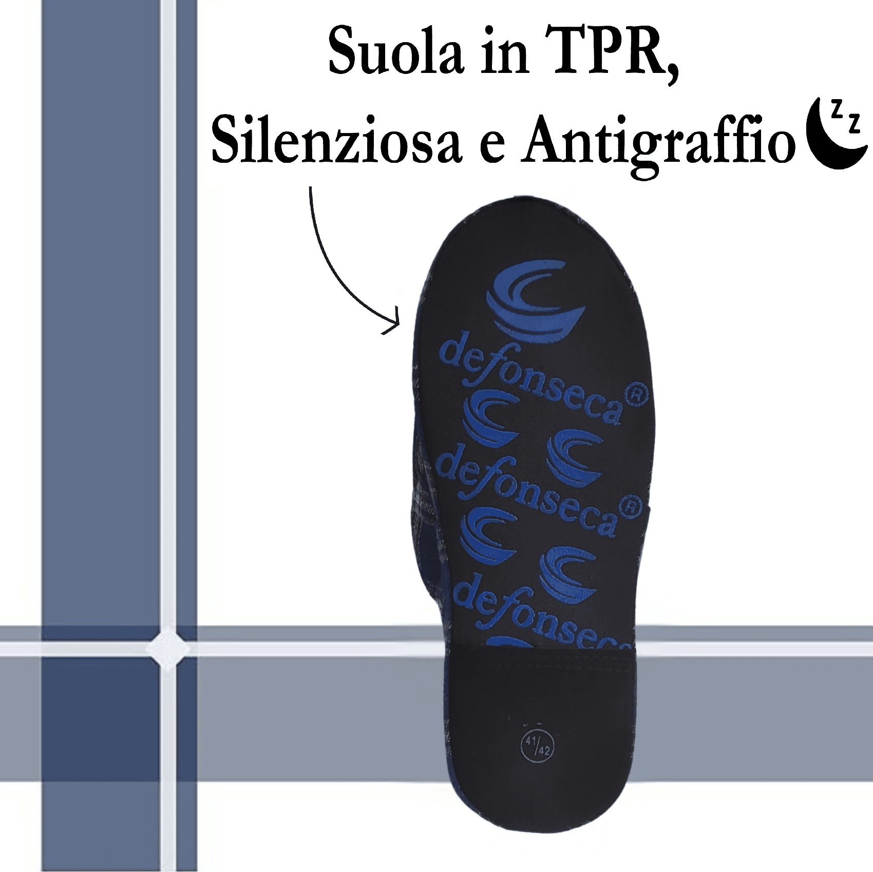 DeFonseca Ciabatte Uomo alla Milanese, Pantofole Invernali Chiuse da Casa, Lavabile e per Ospiti in Pantofole Primo Calzature - Venezia, commercioVirtuoso.it