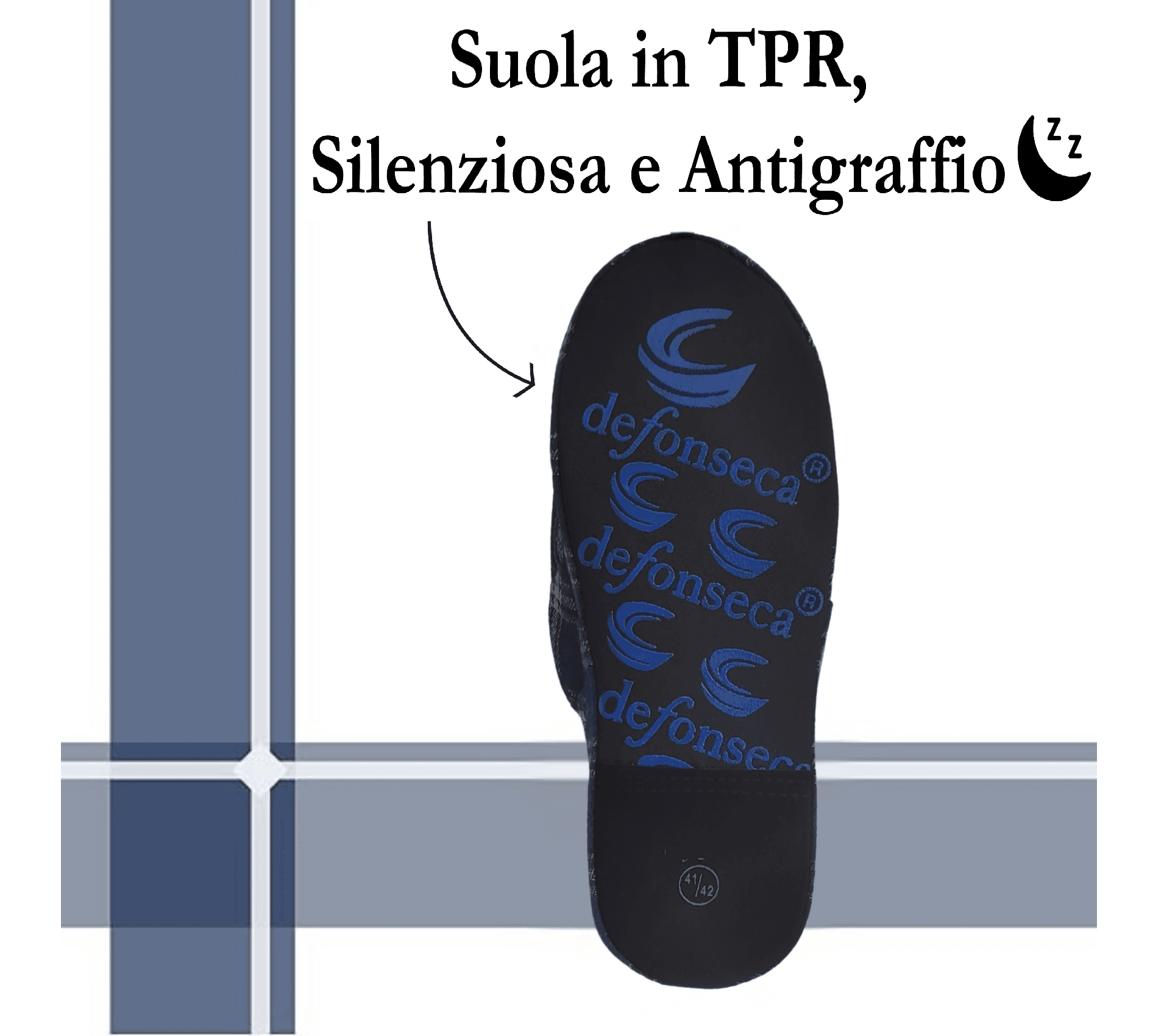 DeFonseca Ciabatte Uomo alla Milanese, Pantofole Invernali Chiuse da Casa, Lavabile e per Ospiti in Pantofole Primo Calzature - Venezia, commercioVirtuoso.it
