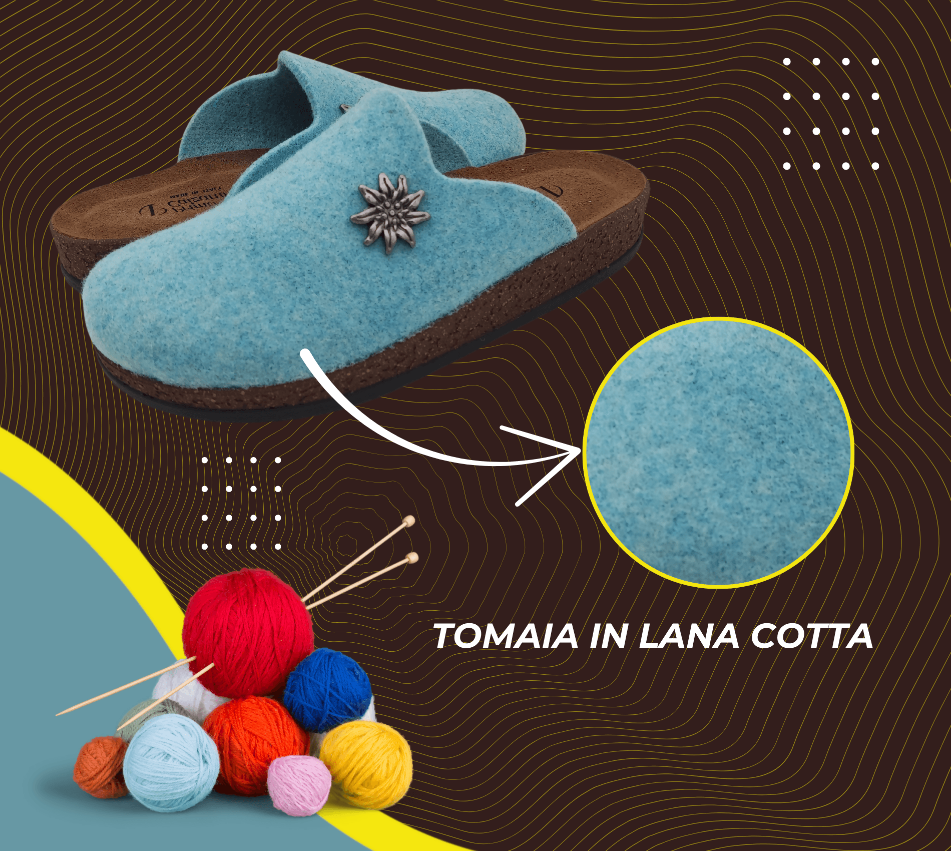 Originali Zoccoli Alpini, Ciabatte Uomo e Donna Invernali, Calde Sabot Tirolesi in Lana Cotta, 100% Made in Italy in Ciabatte moda Primo Calzature - Venezia, commercioVirtuoso.it