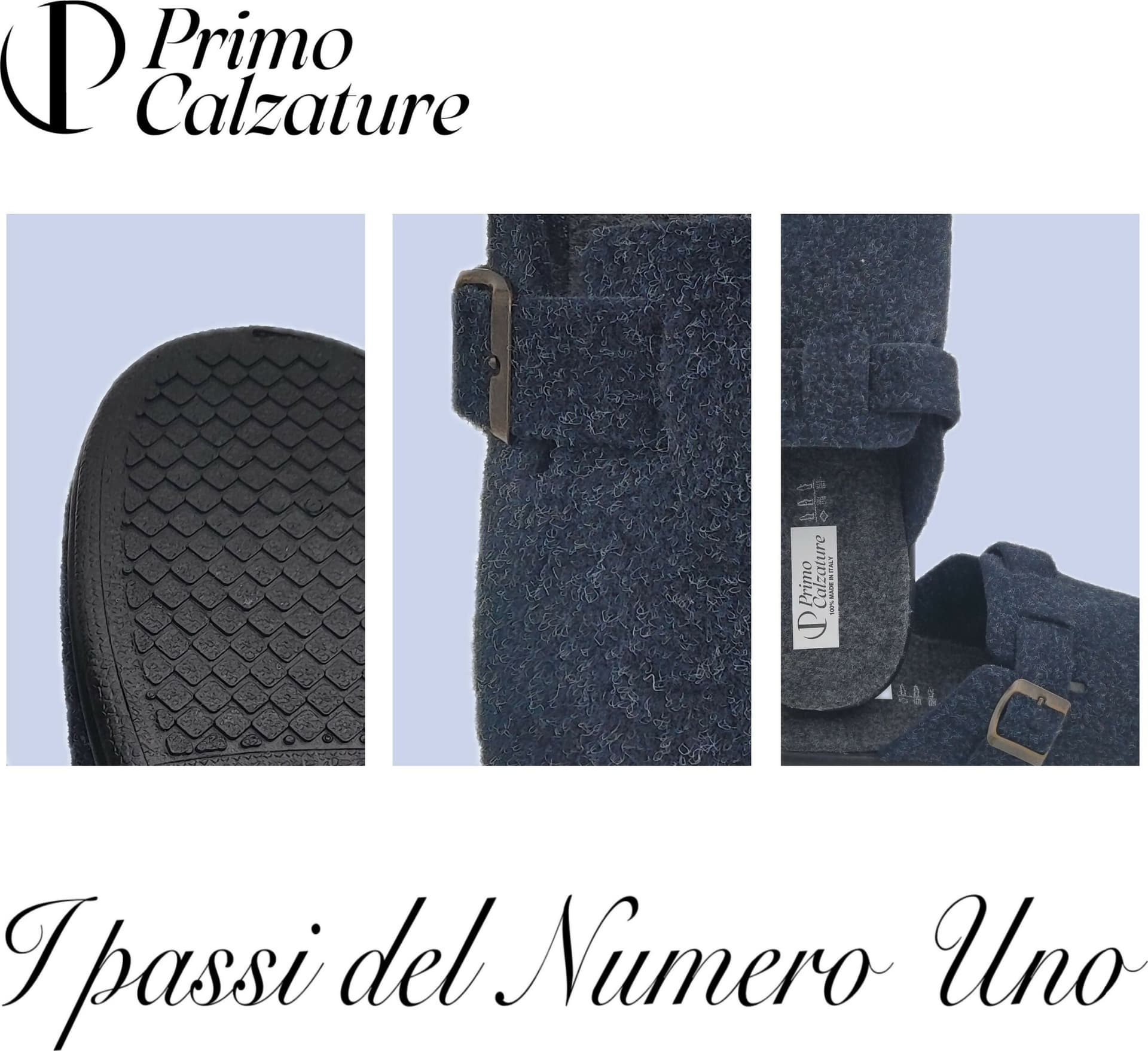 Le Valdostane, Fantastiche Pantofole Uomo Invernali da Casa, Calde e Imbottite, Ciabatte Inverno Antiscivolo con Pelo, Ciabatta da Camera Made in Italy, Fibbia Regolabile Comfort Unico in Pantofole Primo Calzature - Venezia, commercioVirtuoso.it