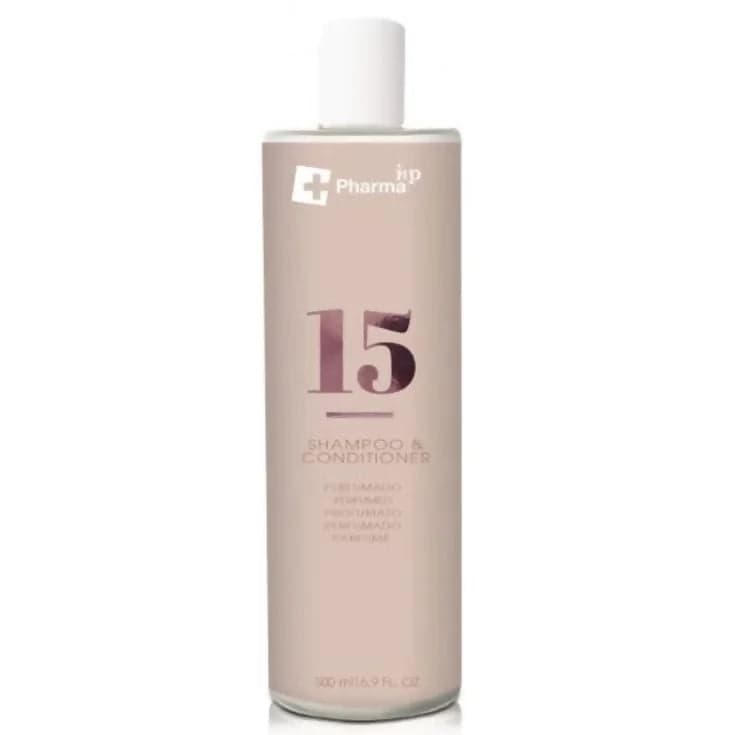 shampoo e balsamo profumato iap pharma n.15 500ml trattamento 2 in 1 per la detersione quotidiana di tutti i tipi di capelli arricchito con oli vegetali e vitamine in Set shampoo e balsamo Farmacia Centrale M.le Iadevaia - Maddaloni, commercioVirtuoso.it