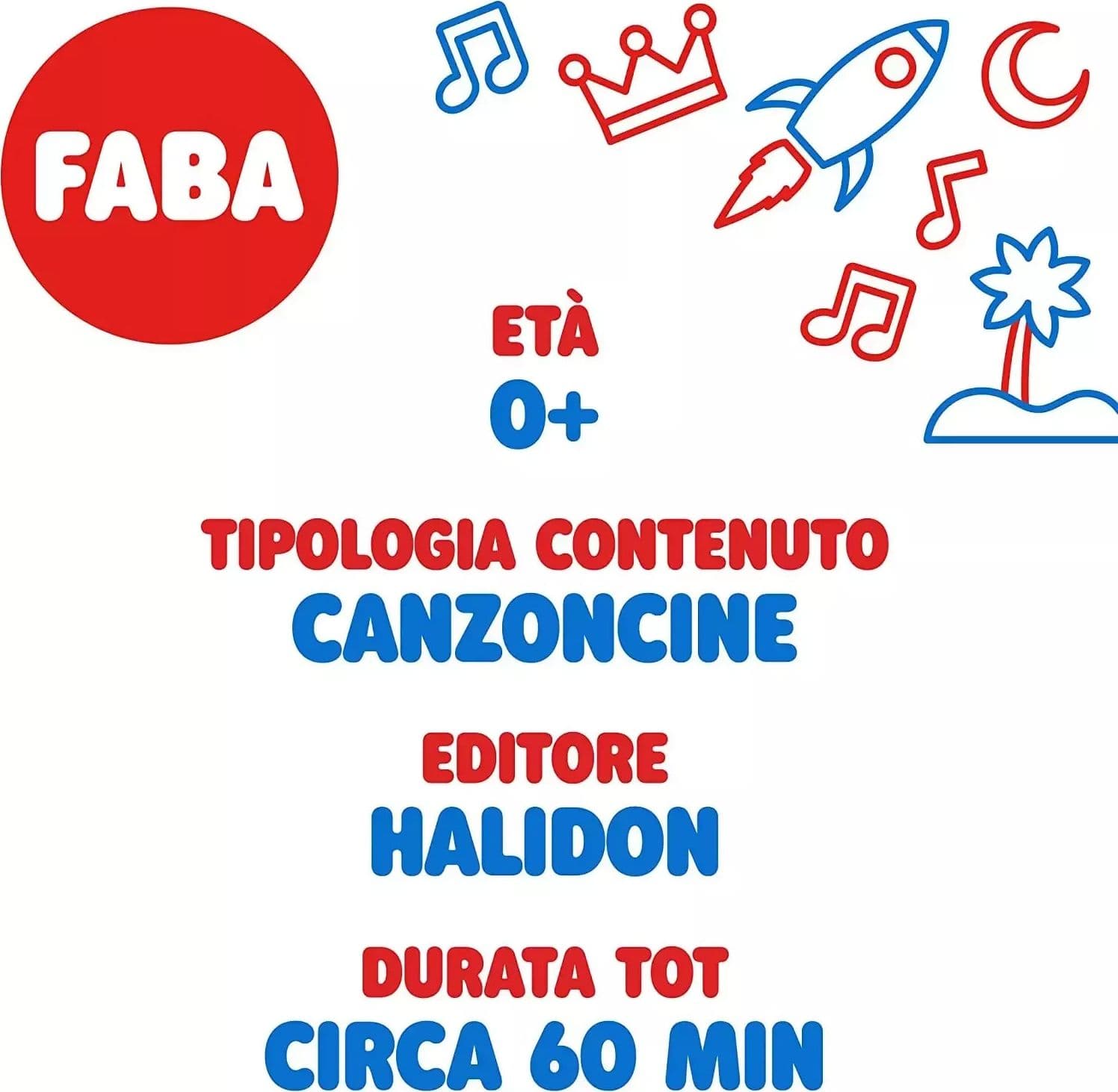 FABA Baby Party - musiche, canzoni e suoni - anche gli unicorni ballano - RACCONTASTORIE NON INCLUSO in Libri interattivi Sanitaria Gioia del Bimbo - Villa San Giovanni, commercioVirtuoso.it