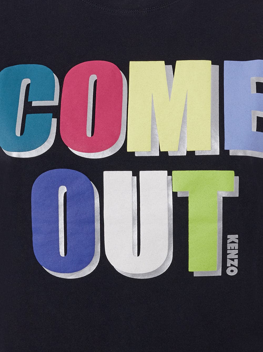 Kenzo T-Shirt Nera Come Out da uomo in T-shirt Drestige - Casamassima, commercioVirtuoso.it