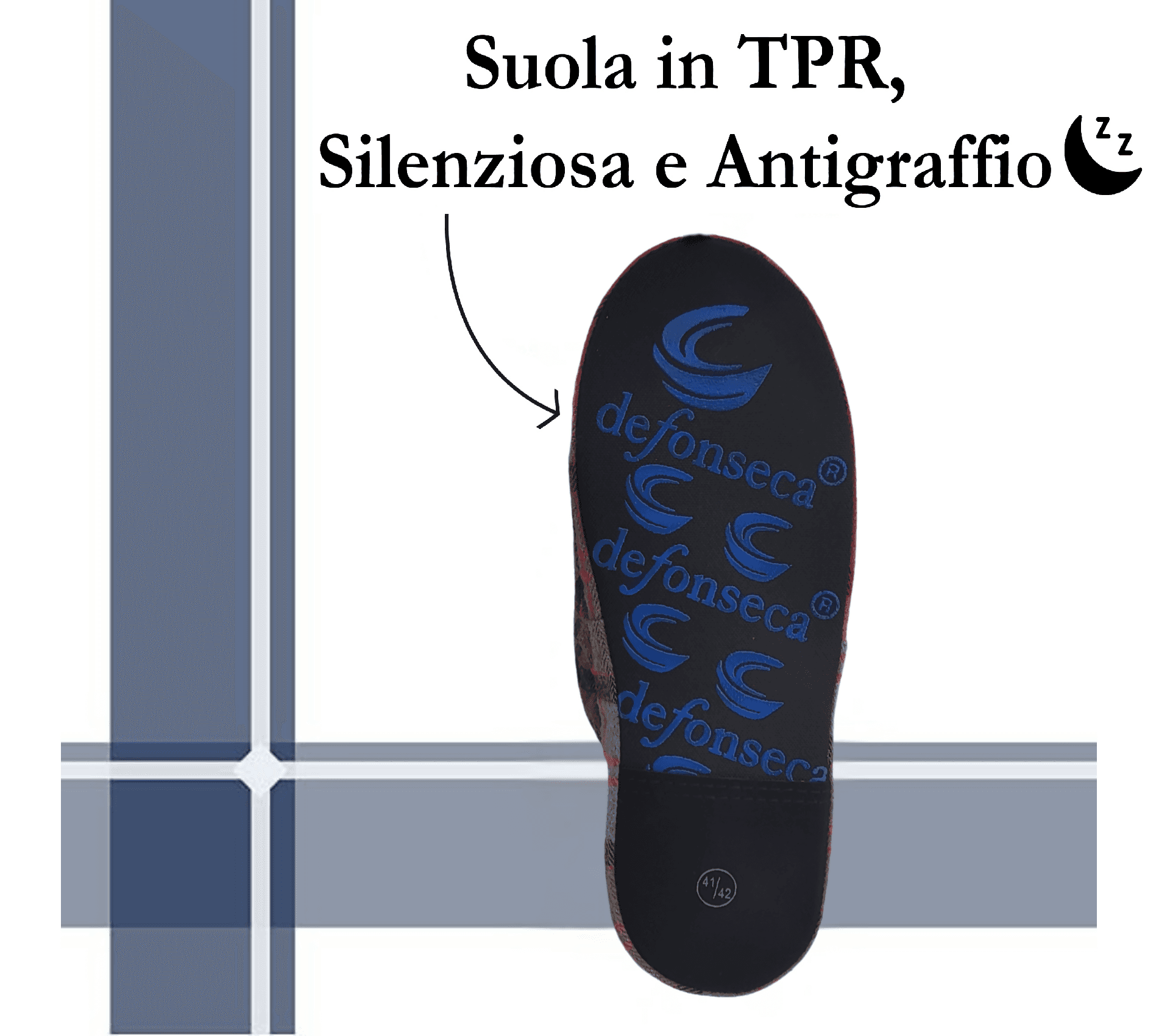 DeFonseca Ciabatte Uomo alla Milanese, Pantofole Invernali Chiuse da Casa, Lavabile e per Ospiti in Pantofole Primo Calzature - Venezia, commercioVirtuoso.it
