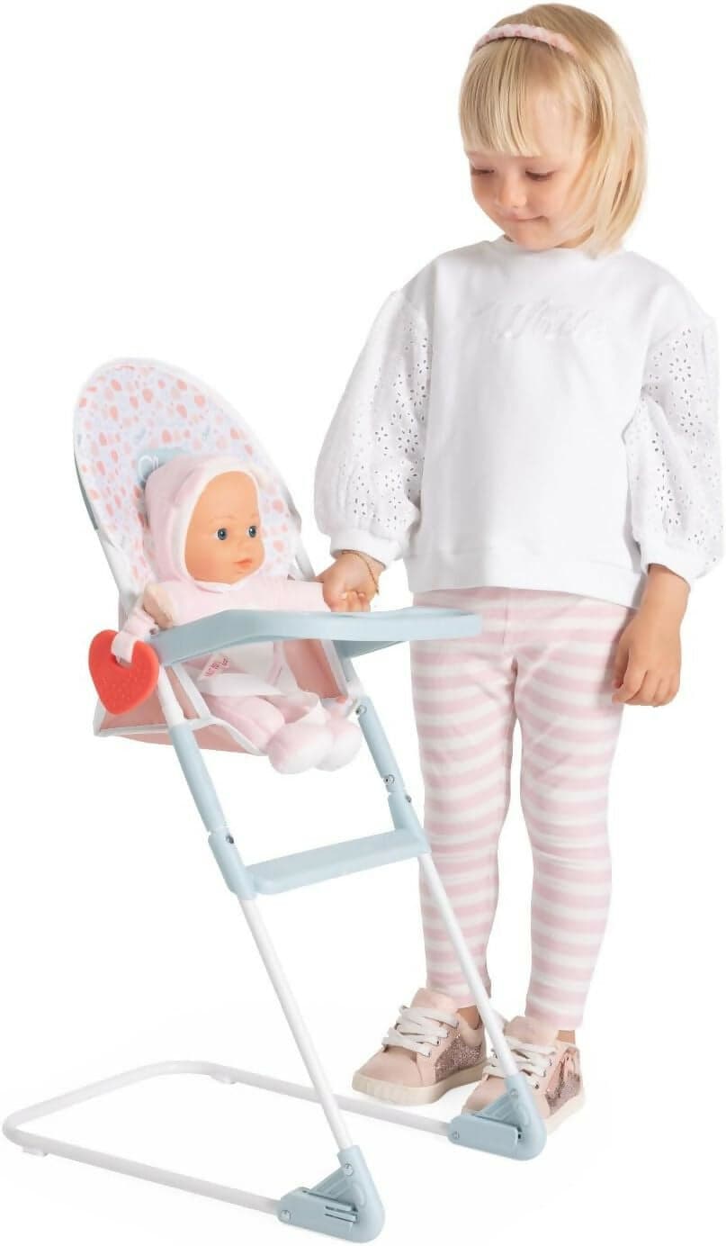 CHICCO Seggiolone per Bambole, per Bambini da 3 Anni in su, Seggiolone Giocattolo, con Struttura in Metallo e Dettagli realistici, Vassoio e Poggiapiedi in Plastica, Leggero e Facile da assemblare in Giochi elettronici Sanitaria Gioia del Bimbo - Villa San Giovanni, commercioVirtuoso.it