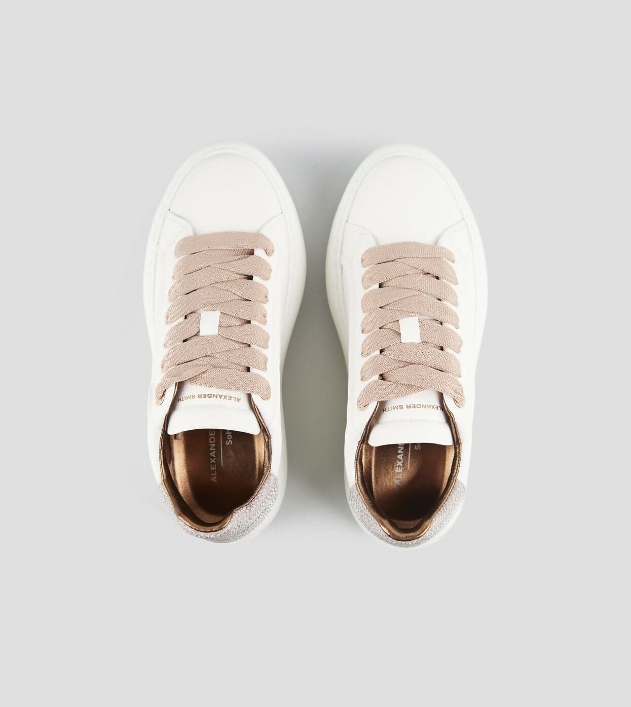 Alexander Smith Donna Sneakers in pelle con glitter in Sneaker casual Cantali Calzature - Randazzo, commercioVirtuoso.it
