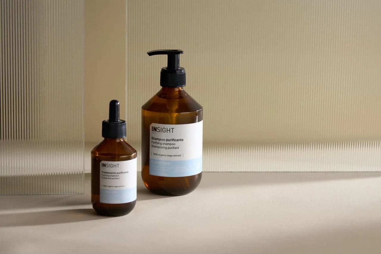 Shampoo Purificante Insight Professionale Antiforfora – Shampoo Detox Cute e Capelli con Salvia, Timo e Rosmarino Bio, Azione Anti-Impurità e Anti-Pollution, Detergente Delicato per Cute Sensibile in Set shampoo e balsamo Ricci Perfetti - Partinico, commercioVirtuoso.it