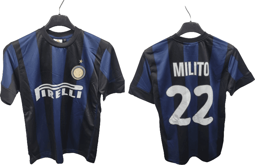 Maglia Inter Milito in Magliette Il Distintivo - Pesaro, commercioVirtuoso.it