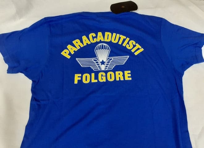 T-shirt Folgore vari colori in T-Shirt Il Distintivo - Pesaro, commercioVirtuoso.it