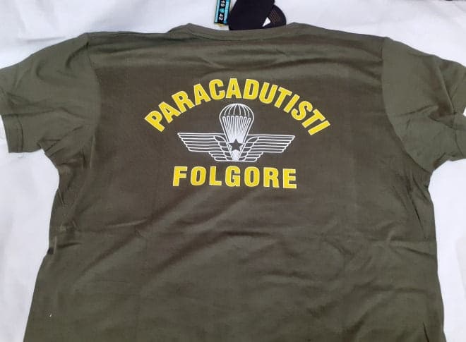 T-shirt Folgore vari colori in T-Shirt Il Distintivo - Pesaro, commercioVirtuoso.it