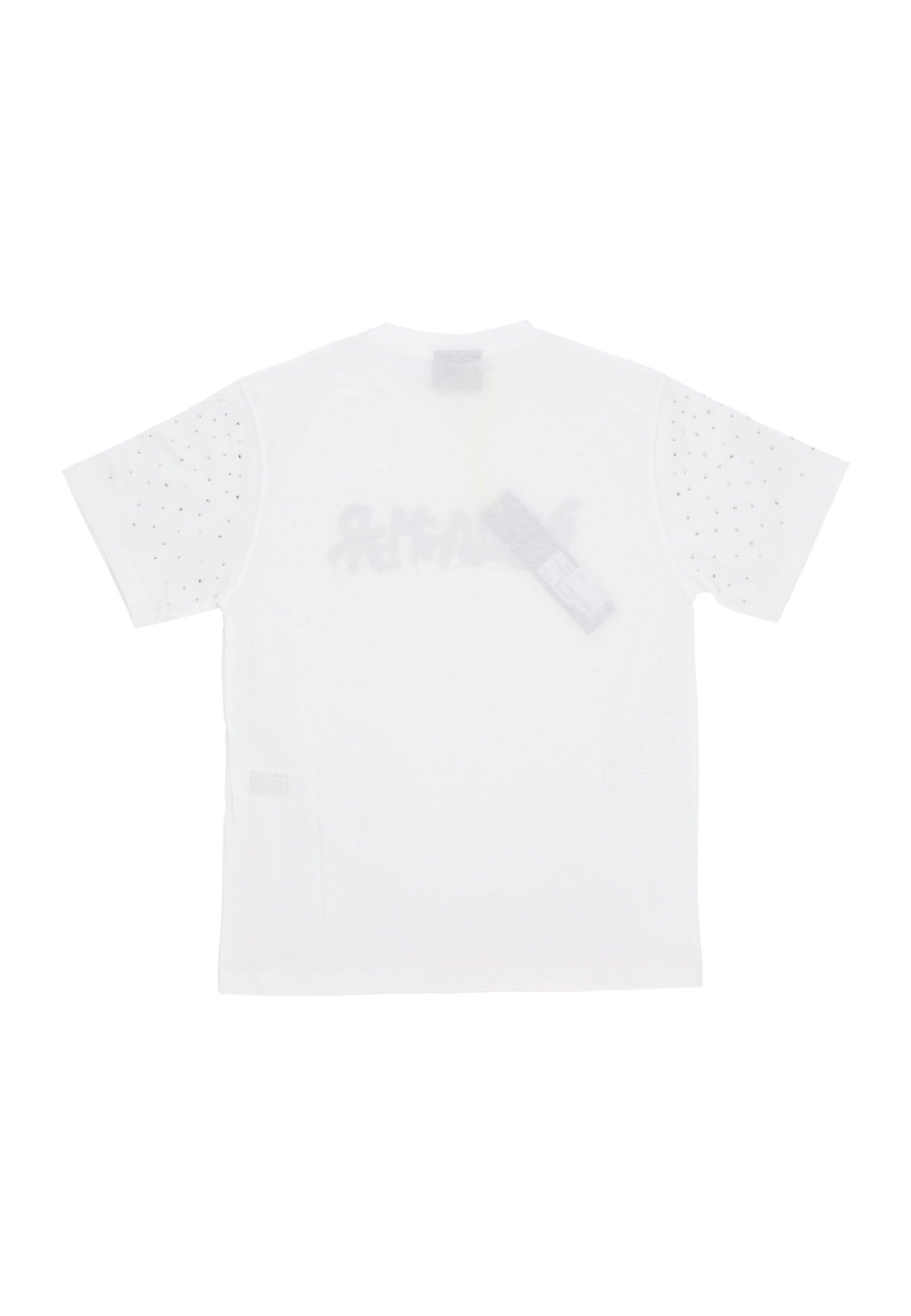 DISCLAIMER Maglietta Donna W Strass Tee White da donna in T-shirt Drestige - Casamassima, commercioVirtuoso.it