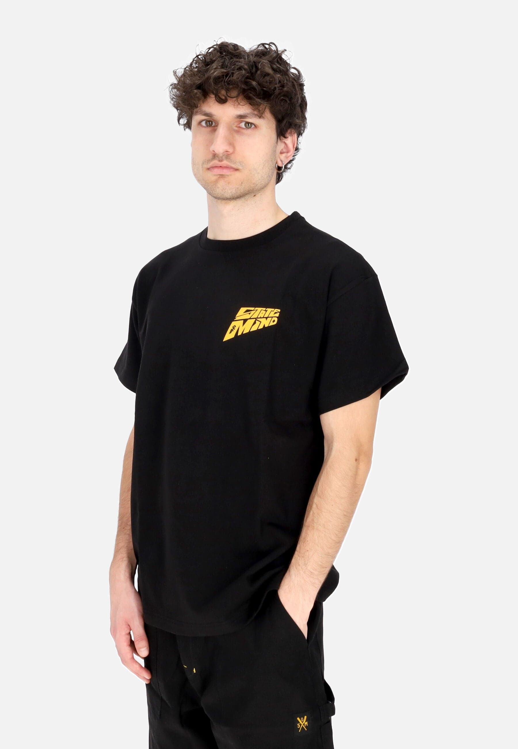5TATE OF MIND Maglietta Uomo Baller Tee Black da uomo in T-shirt Drestige - Casamassima, commercioVirtuoso.it