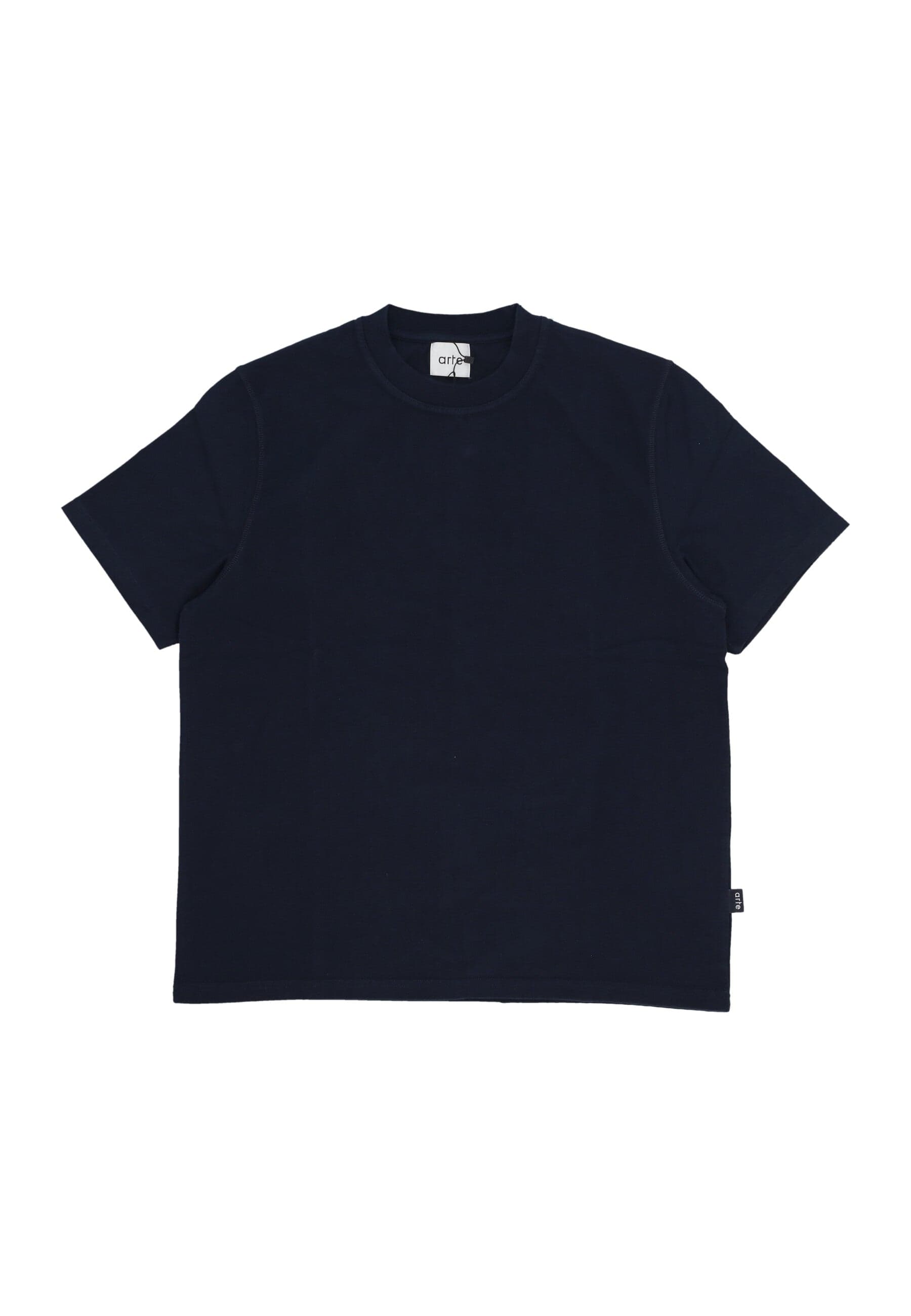 ARTE Maglietta Uomo Block Print T-shirt Navy da uomo in Bandiere Drestige - Casamassima, commercioVirtuoso.it