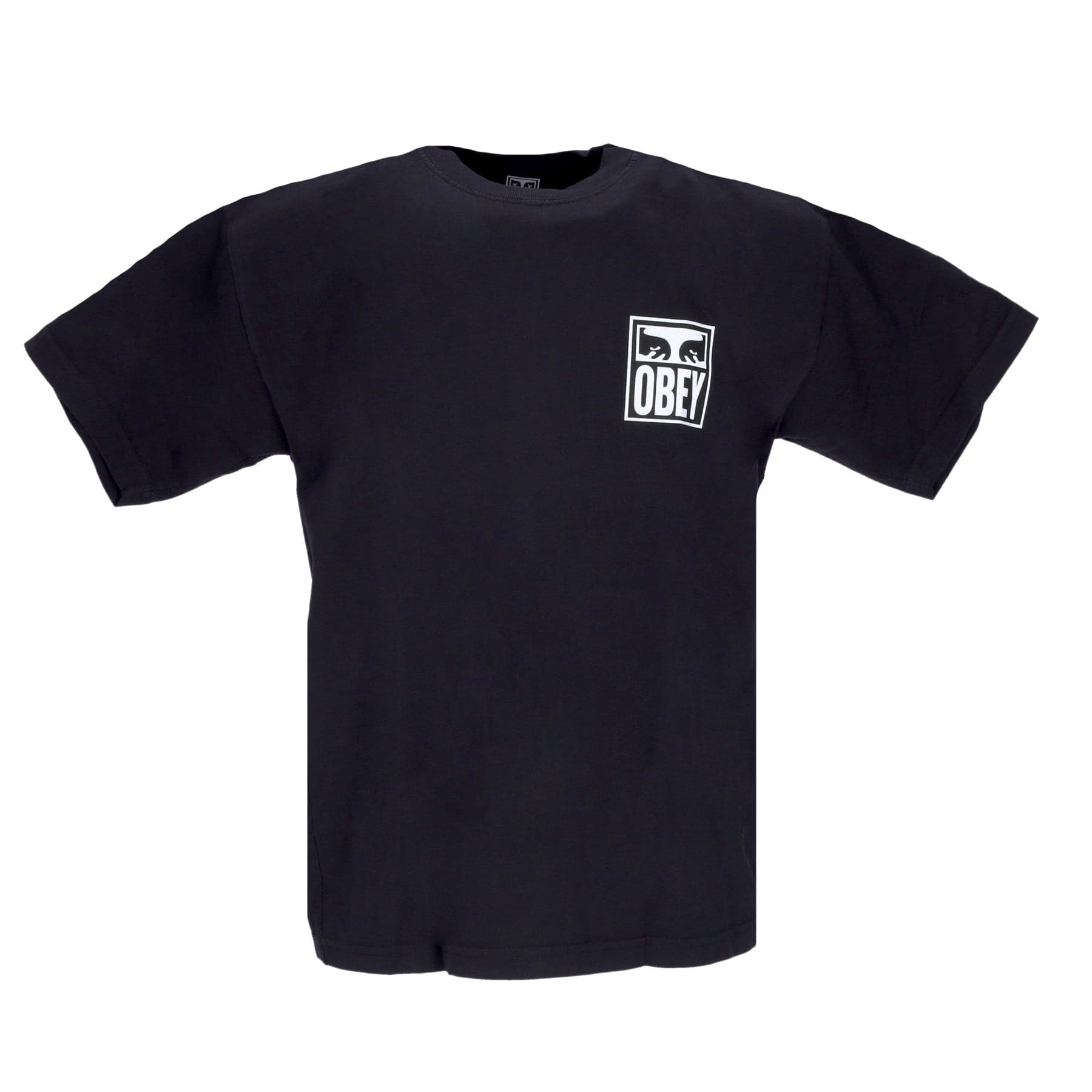 OBEY Maglietta Uomo Eyes Icon 2 Off Black da uomo in T-Shirt Drestige - Casamassima, commercioVirtuoso.it