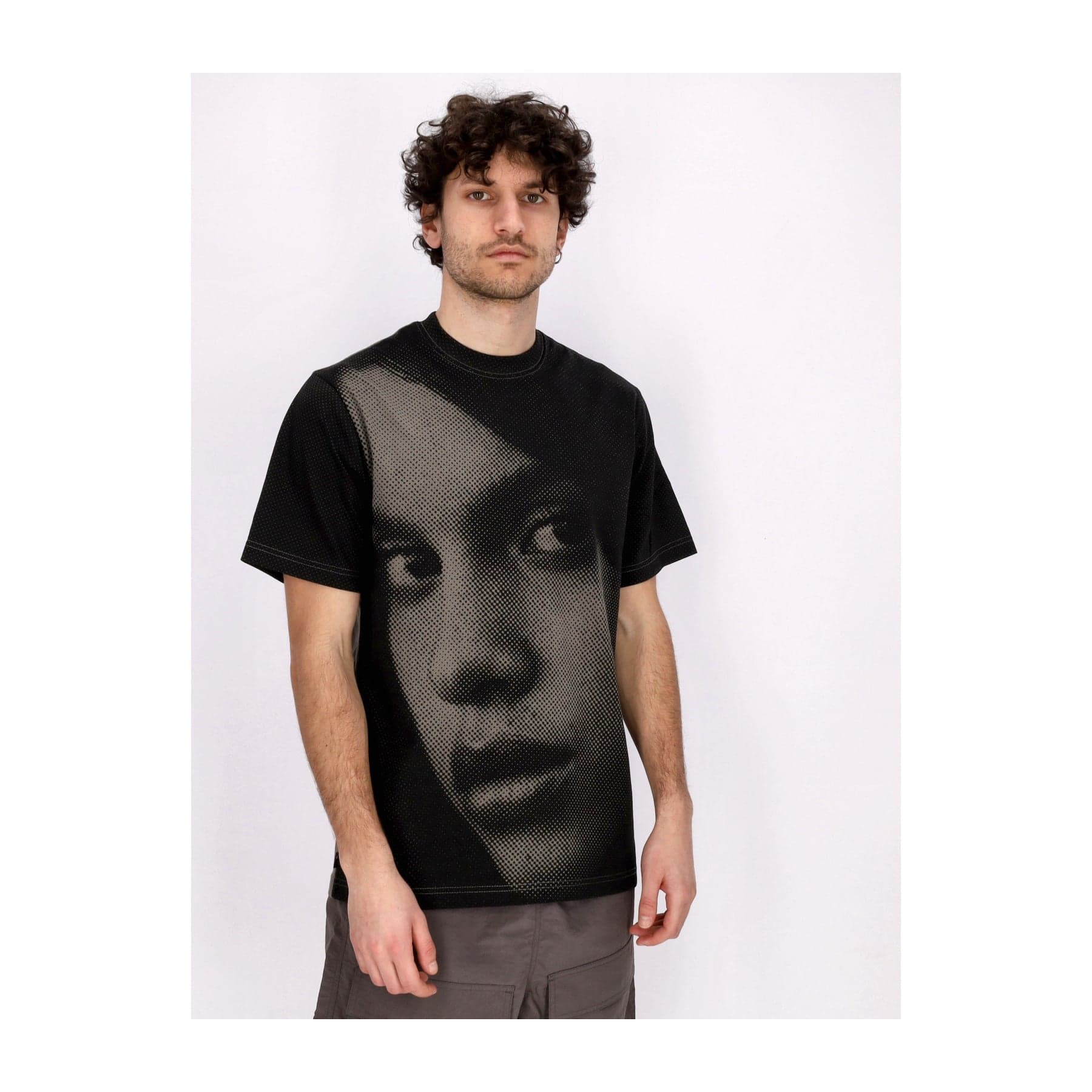 THE HUNDREDS Maglietta Uomo Face Tee Grey da uomo in T-Shirt Drestige - Casamassima, commercioVirtuoso.it