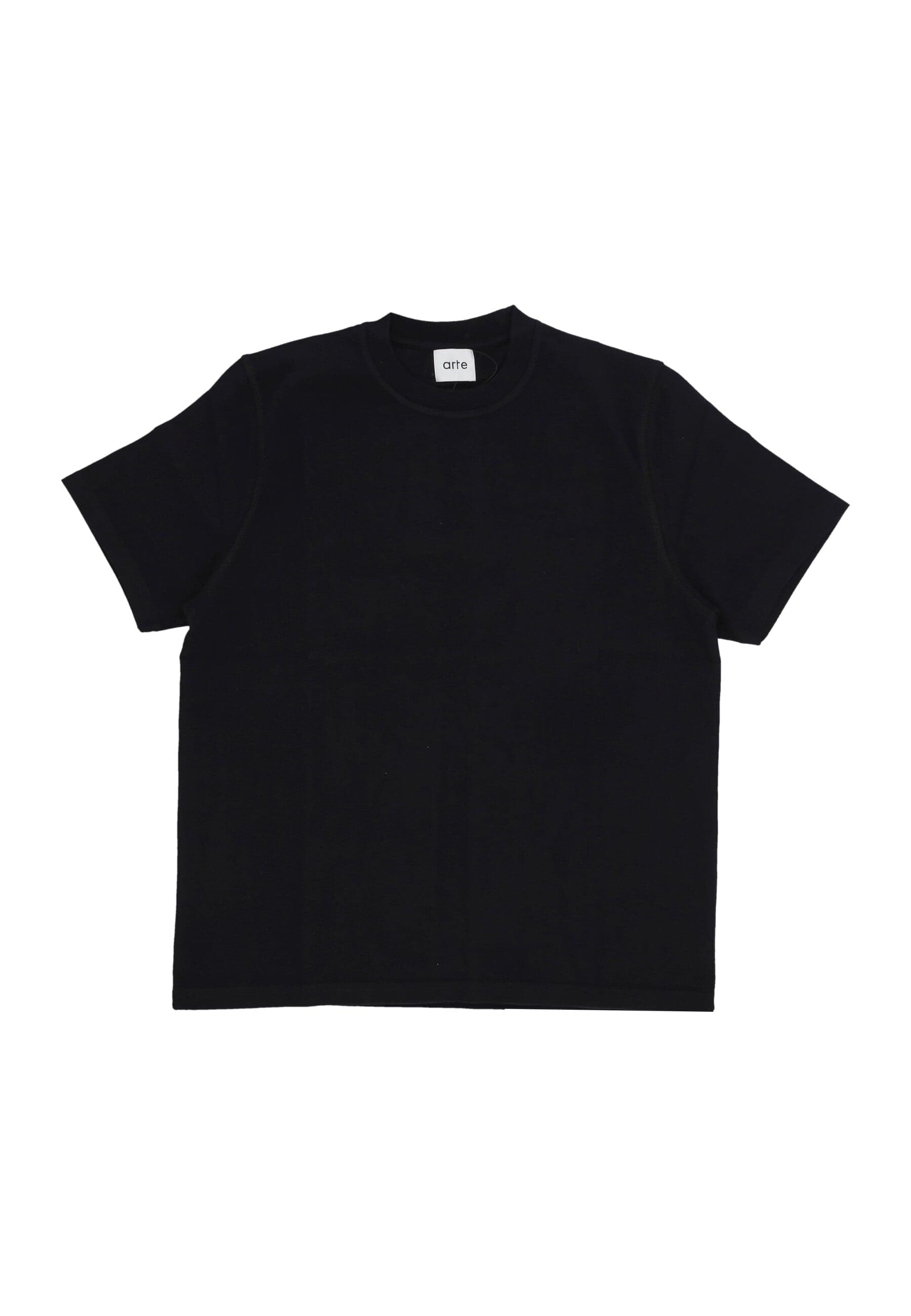 ARTE Maglietta Uomo Multi Logo Print Tee Black da uomo in T-shirt Drestige - Casamassima, commercioVirtuoso.it