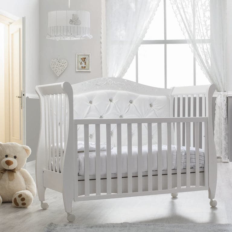 Letto-Divanetto Italbaby Magnifique Lux Bianco in Lettini con sbarre La Casa Del Bebè - Napoli, commercioVirtuoso.it