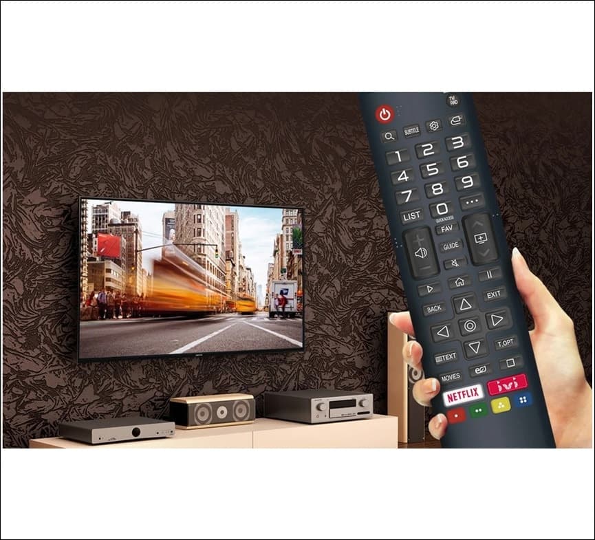 Televisore Smart 43" Pollici 4K MANTA 43LUW121D WebOS DVB-S2/T2/C H.265/HEVC 10 bit in Televisori DFP Elettronica Store - Scafati, commercioVirtuoso.it