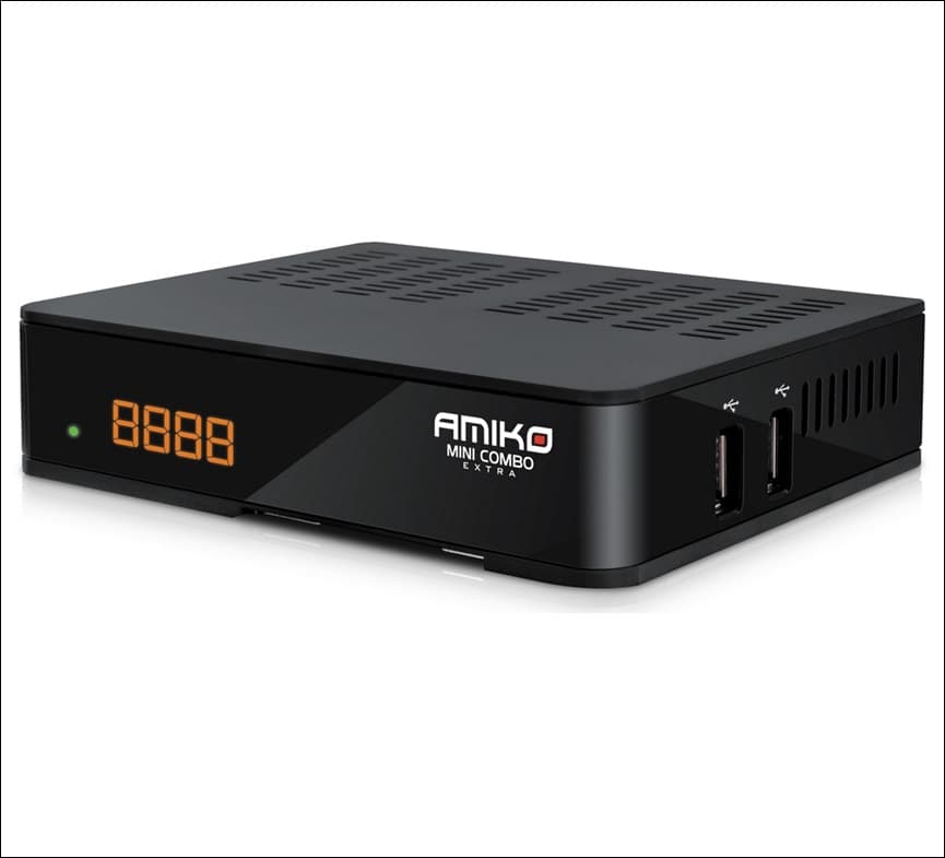 Amiko Mini Combo Extra DVB-S2+DVB-T2 H.265 in Videocamere DFP Elettronica Store - Scafati, commercioVirtuoso.it