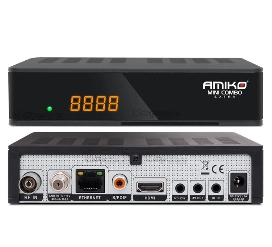 Amiko Mini Combo Extra DVB-S2+DVB-T2 H.265 in Videocamere DFP Elettronica Store - Scafati, commercioVirtuoso.it