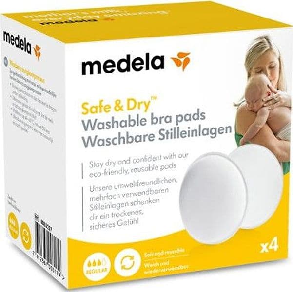 Coppette Assorbilatte Lavabili Medela Safe & Dry 4 Pz in Dischetti assorbilatte e proteggi seno La Casa Del Bebè - Napoli, commercioVirtuoso.it