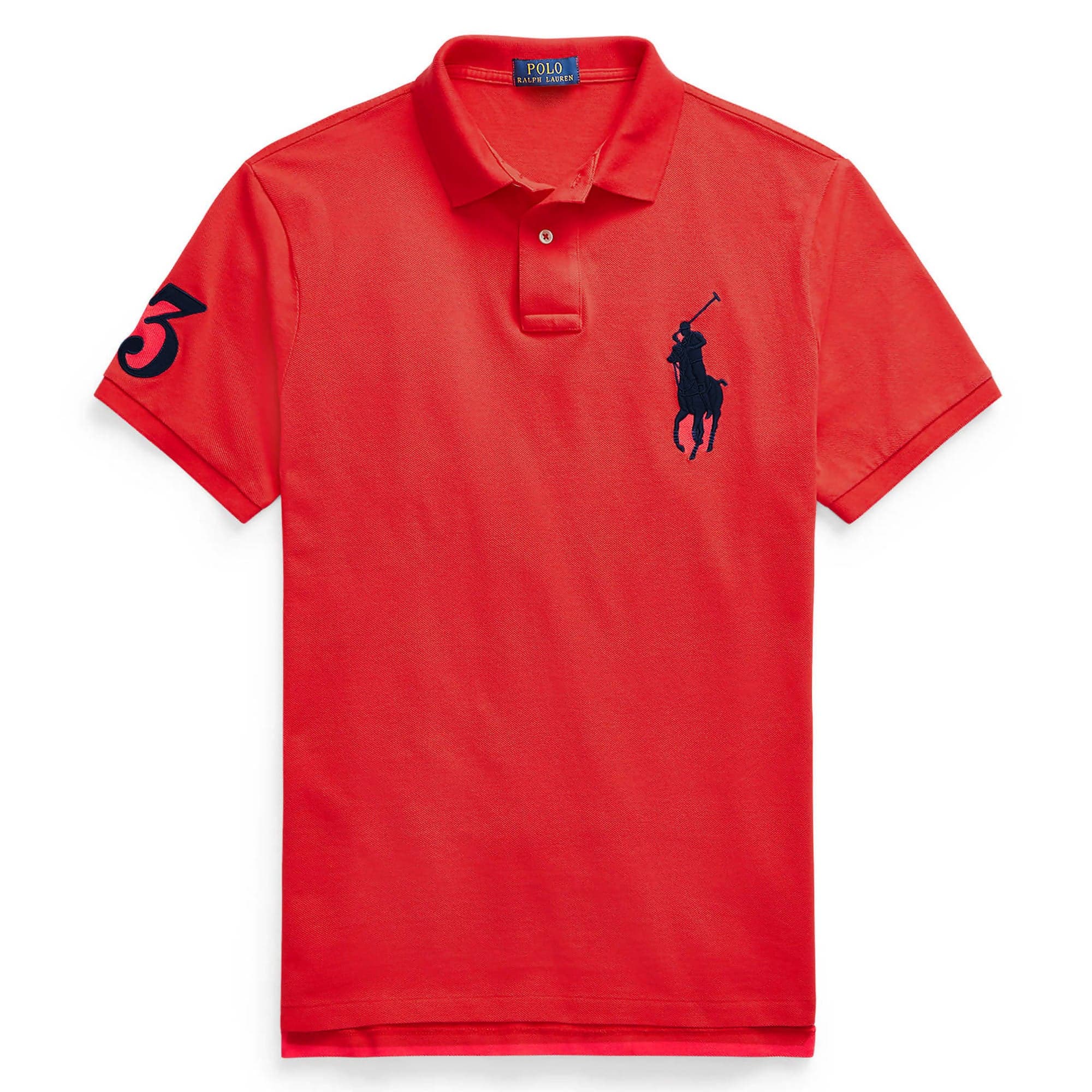 Polo Ralph Lauren Uomo 100% Cotone Pony Ricamato Slim Fit Maniche Corte Maxi Logo Big Pony in Polo Euforia - Bronte, commercioVirtuoso.it