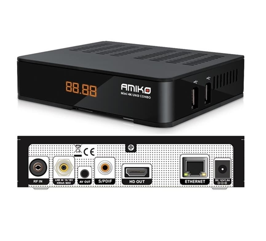 Amiko Mini 4K UHD Combo DVB-S2X+DVB-T2 in Proiettori DFP Elettronica Store - Scafati, commercioVirtuoso.it