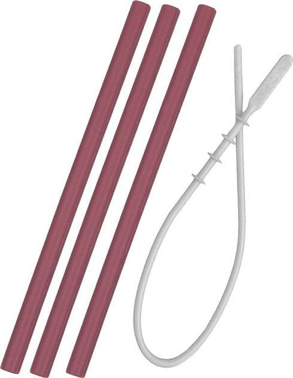 Cannucce in silicone 3 pezzi e scovolino Minikoioi