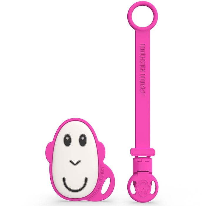 Catenella clip e animale faccia piatta Matchstick Monkey - 5