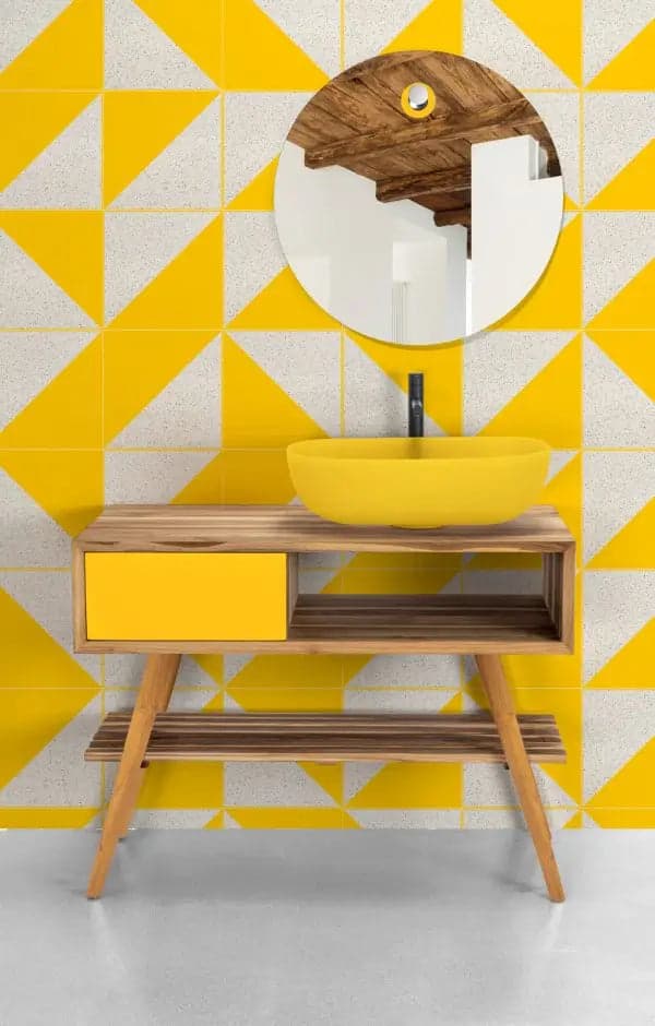 Mobile Consolle Bagno 100cm In Teak - Feelgood in Mobili a terra Shopbagno.it - Roma, commercioVirtuoso.it
