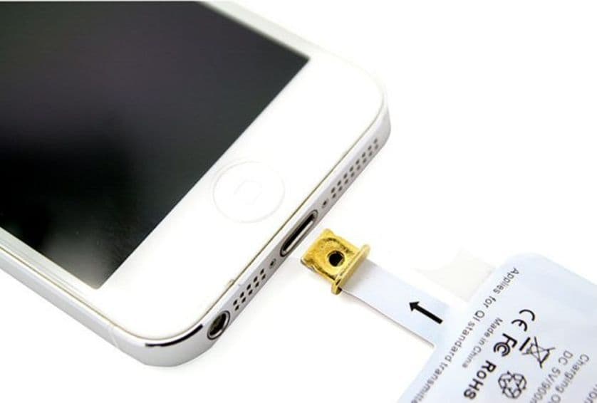 Modulo adattatore per caricatore Wireless Qi per Iphone in Caricabatterie a induzione DFP Elettronica Store - Scafati, commercioVirtuoso.it