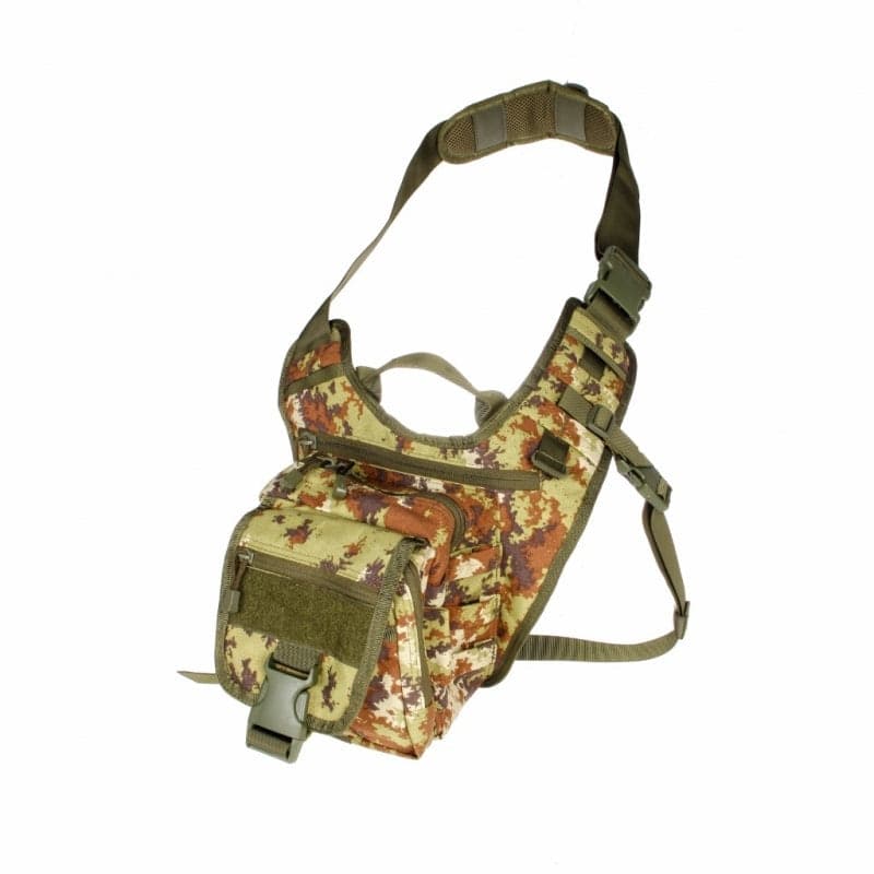 Borsa monospalla nera o mimetica - 4