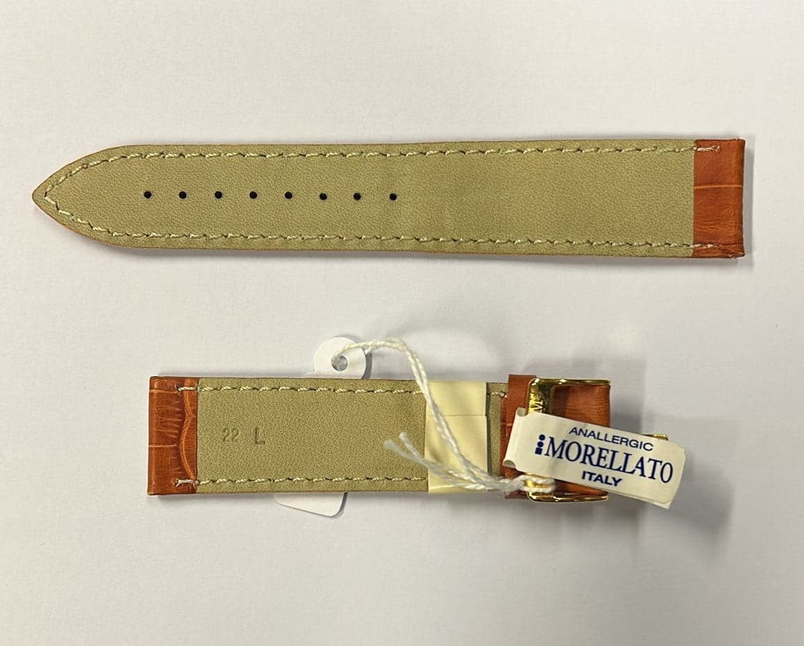 MORELLATO - CINTURINO PER OROLOGIO IN PELLE MARRONE ANSA 22MM in Cinturini Stockdoc - Terni, commercioVirtuoso.it