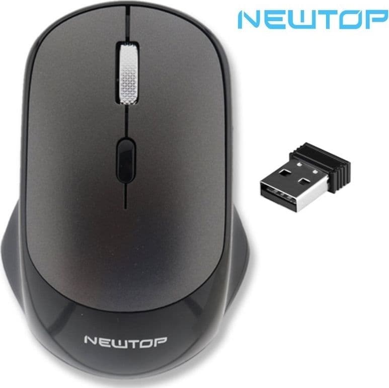 Mouse Wireless USB MWL03 NEWTOP - NERO