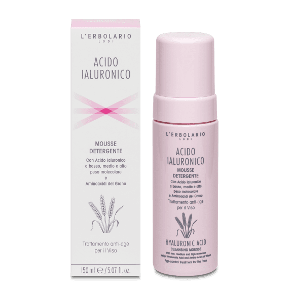 Mousse Detergente Viso Acido Ialuronico