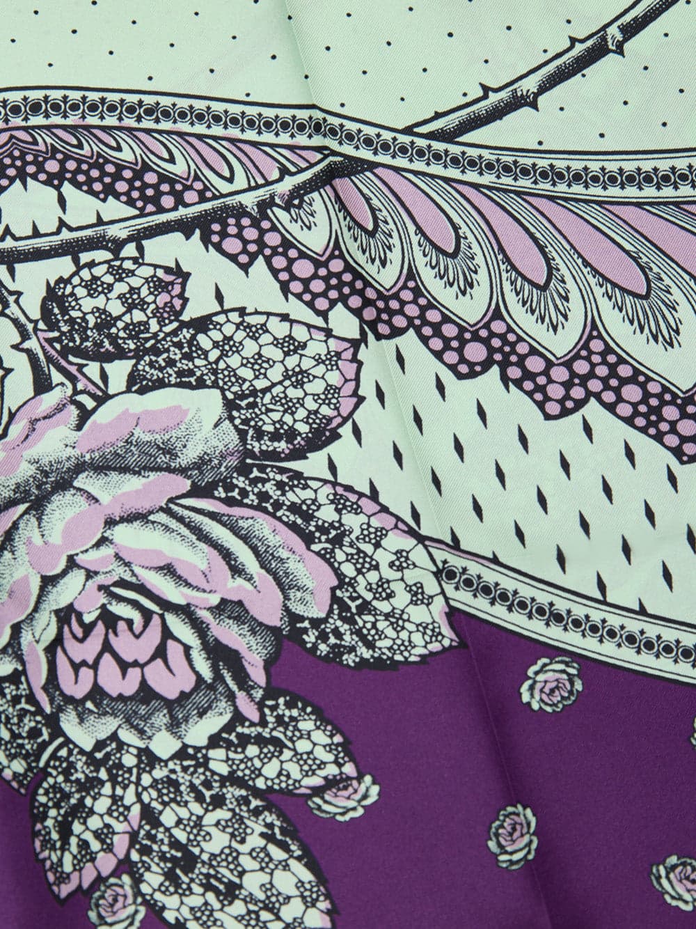 Gucci Pantaloni Palazzo in Seta con Stampa da donna in Pantaloni Drestige - Casamassima, commercioVirtuoso.it