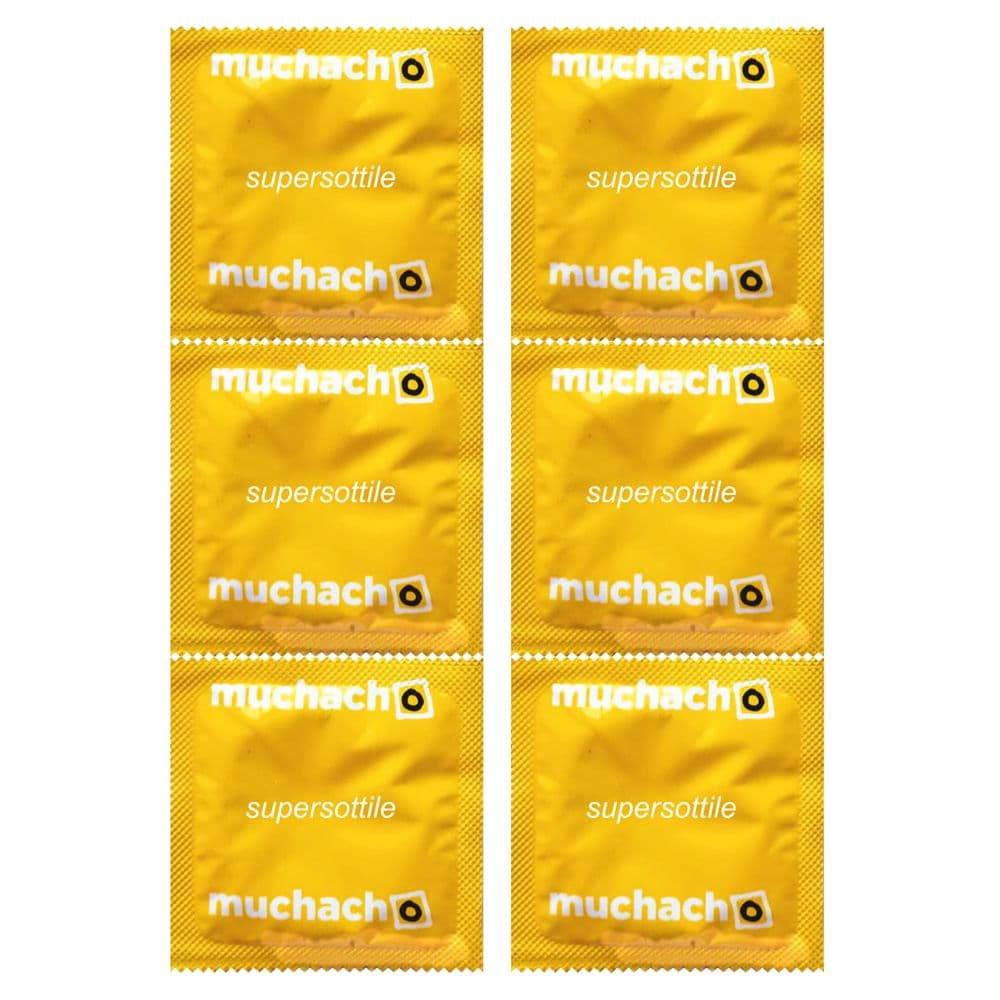 MUCHACHO SUPERSOTTILE PROFILATTICI PRESERVATIVI TRASPARENTI SOTTILI SENZA AROMA 6x4 in Preservativi maschili Kondorama - Martinsicuro, commercioVirtuoso.it