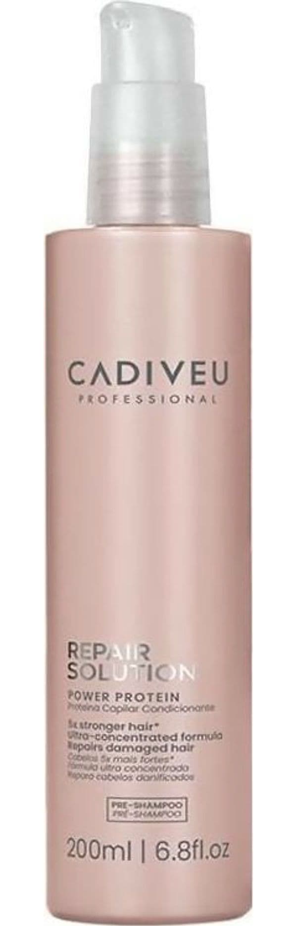 Cadiveu repair solution power addiction fluid leave in 215 ml, ricarica di proteine che fortificano i capelli